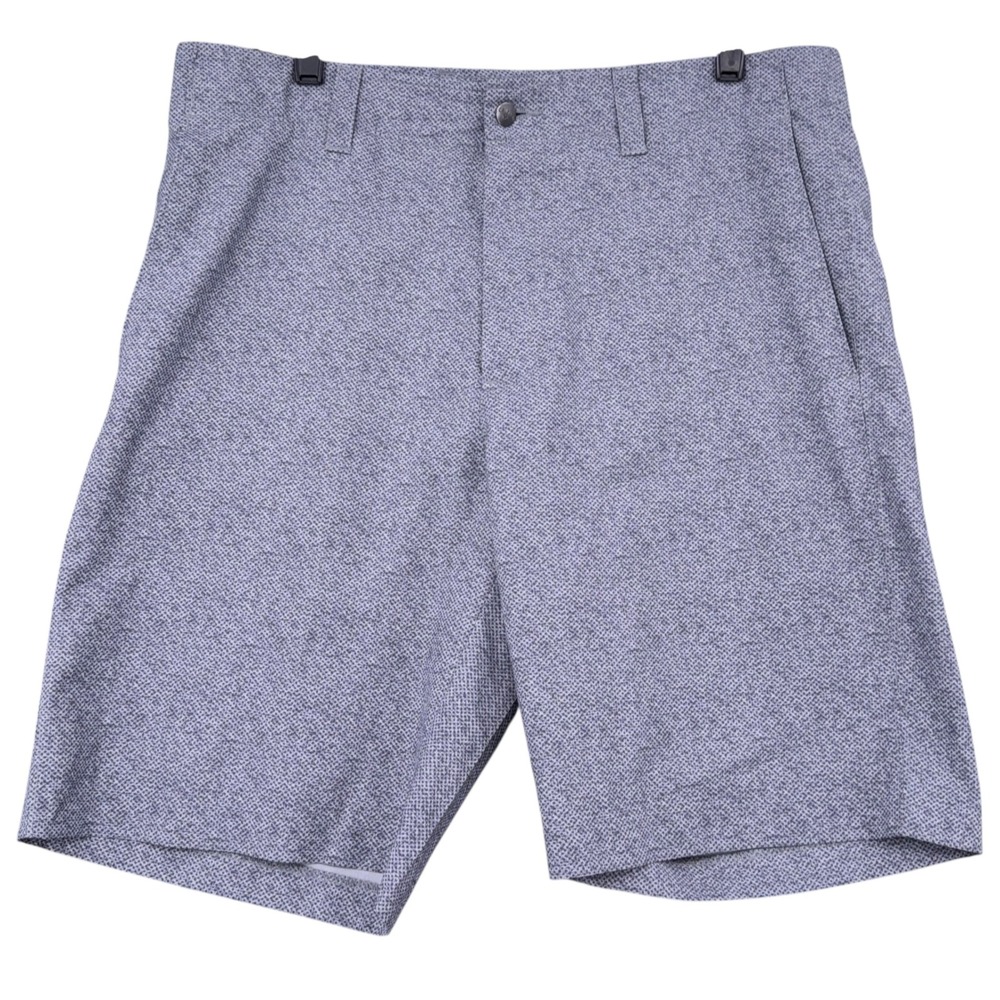 Callaway Mens Golf Shorts Size 34‎ Textured Micro Print Stretch Waistband